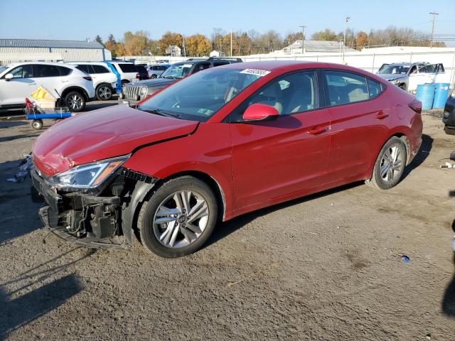 Image 1 of 2019 HYUNDAI ELANTRA SEL 2019 with VIN KMHD84LFXKU833944