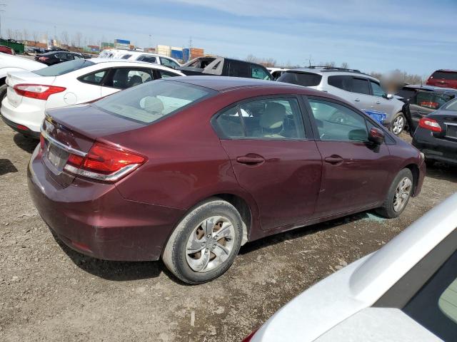 Изображение 3 2014 HONDA CIVIC LX 2014 с VIN 19XFB2F57EE213822