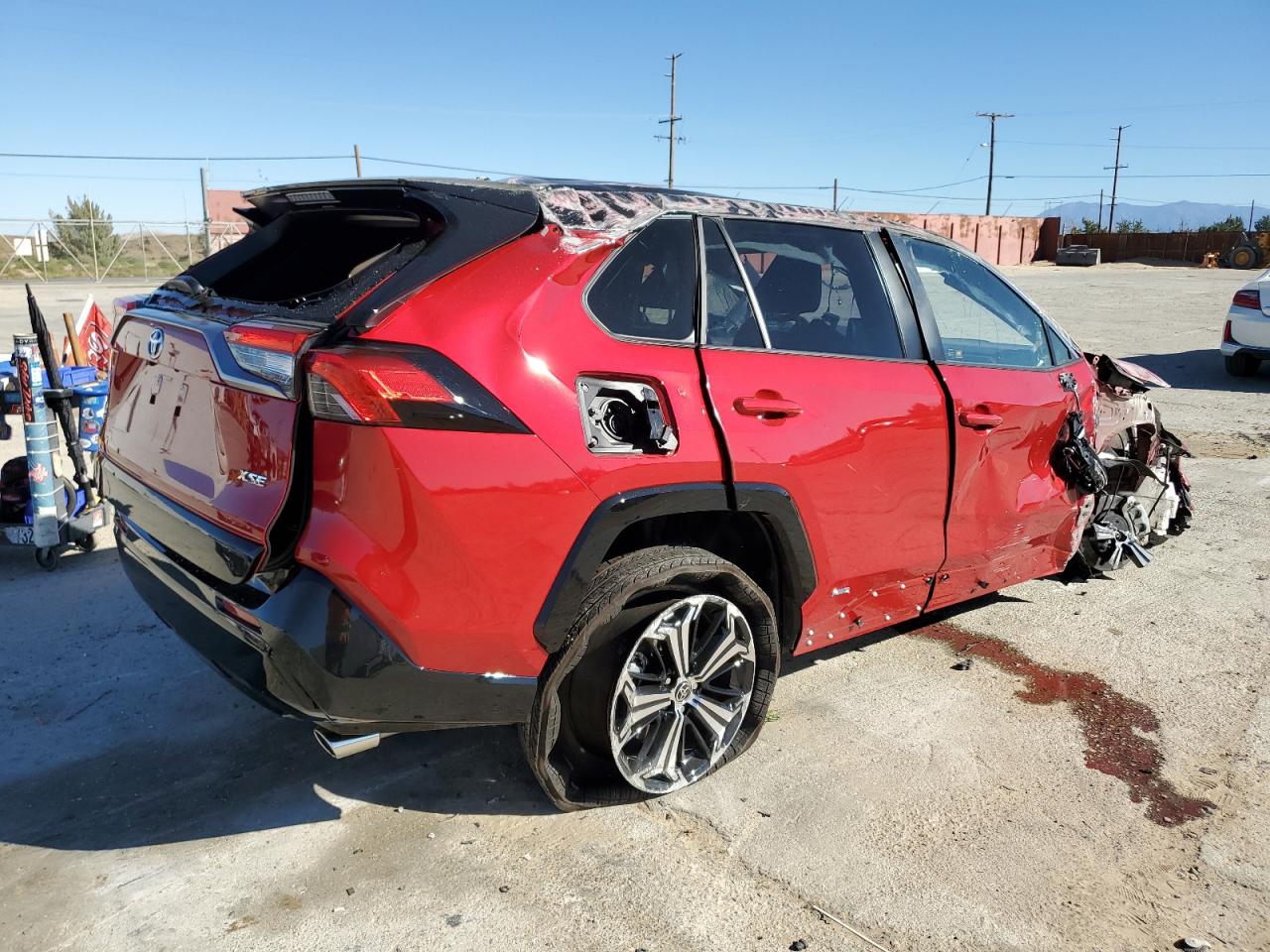 Image 3 of 2023 TOYOTA RAV4 PRIME XSE 2023 with VIN JTMEB3FV9PD127661