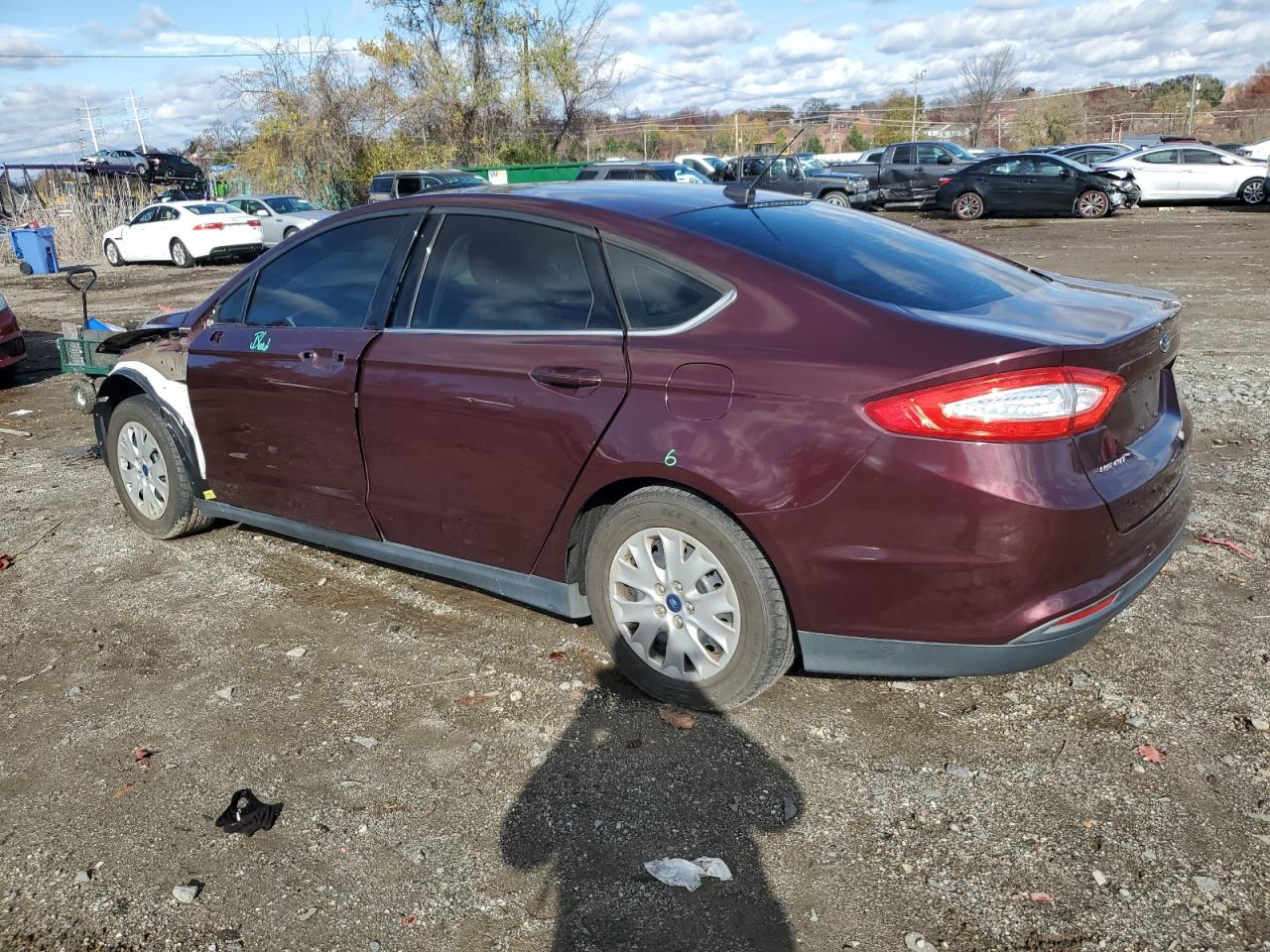 Image 2 of 2013 FORD FUSION S 2013 with VIN 3FA6P0G78DR238358