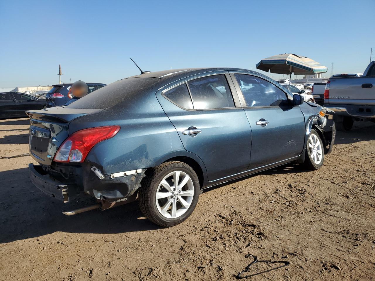 Изображение 3 2015 NISSAN VERSA S 2015 с VIN 3N1CN7AP6FL862608