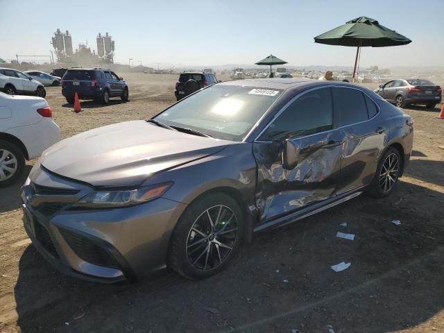 Image 1 of 2021 TOYOTA CAMRY SE 2021 with VIN 4T1T11AK2MU614672