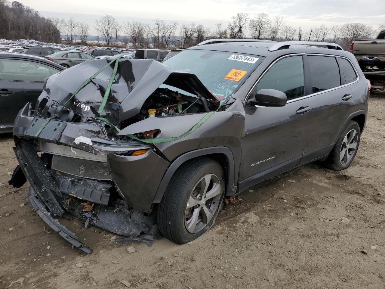 Image 1 of 2019 JEEP CHEROKEE LIMITED 2019 with VIN 1C4PJMDX2KD470391