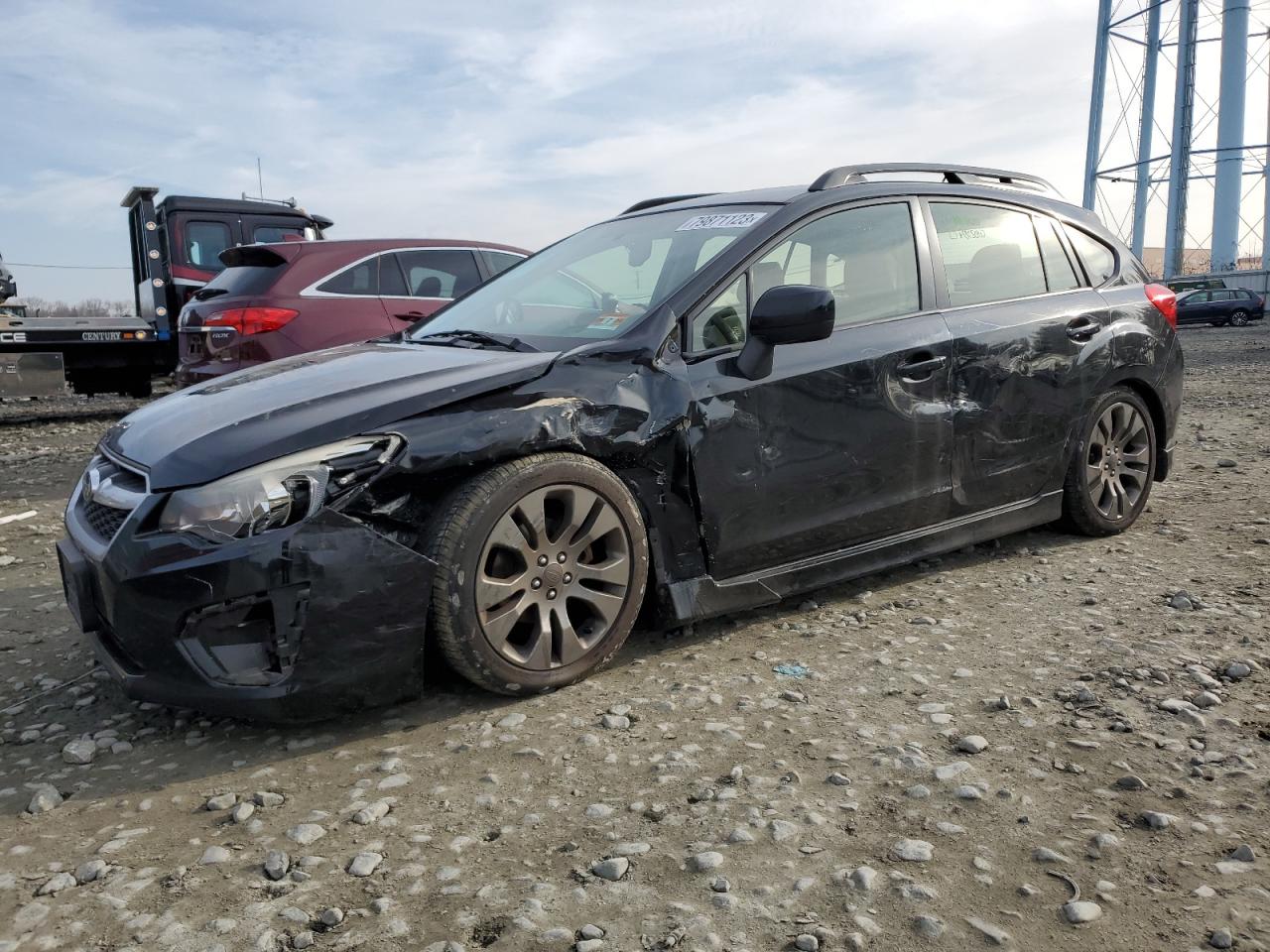 Image 1 of 2014 SUBARU IMPREZA SPORT PREMIUM 2014 with VIN JF1GPAL67E8271118