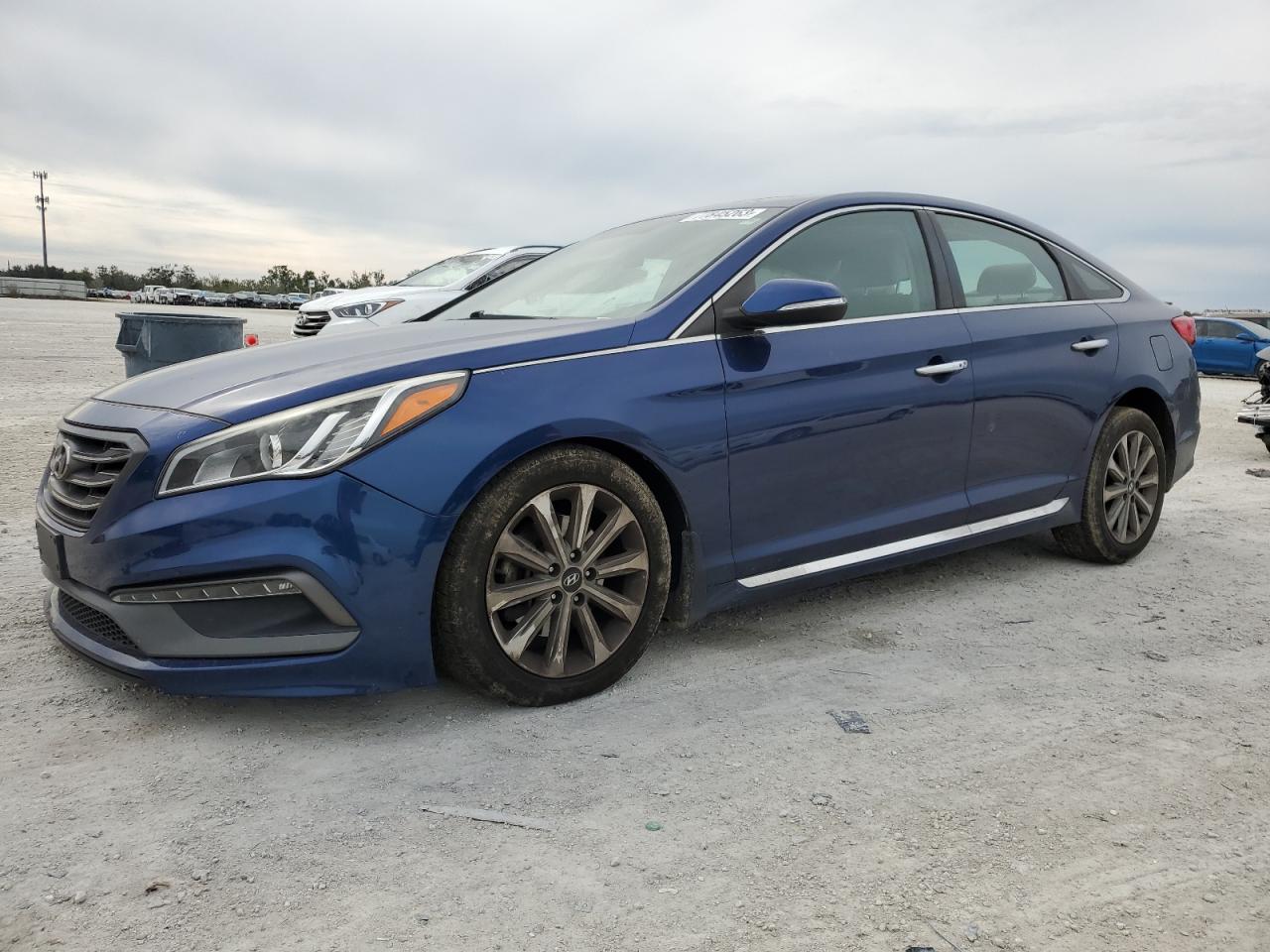 Image 1 of 2017 HYUNDAI SONATA SPORT 2017 with VIN 5NPE34AF6HH490501