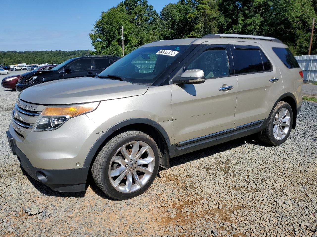 Image 1 of 2011 FORD EXPLORER LIMITED 2011 with VIN 1FMHK8F8XBGA90675