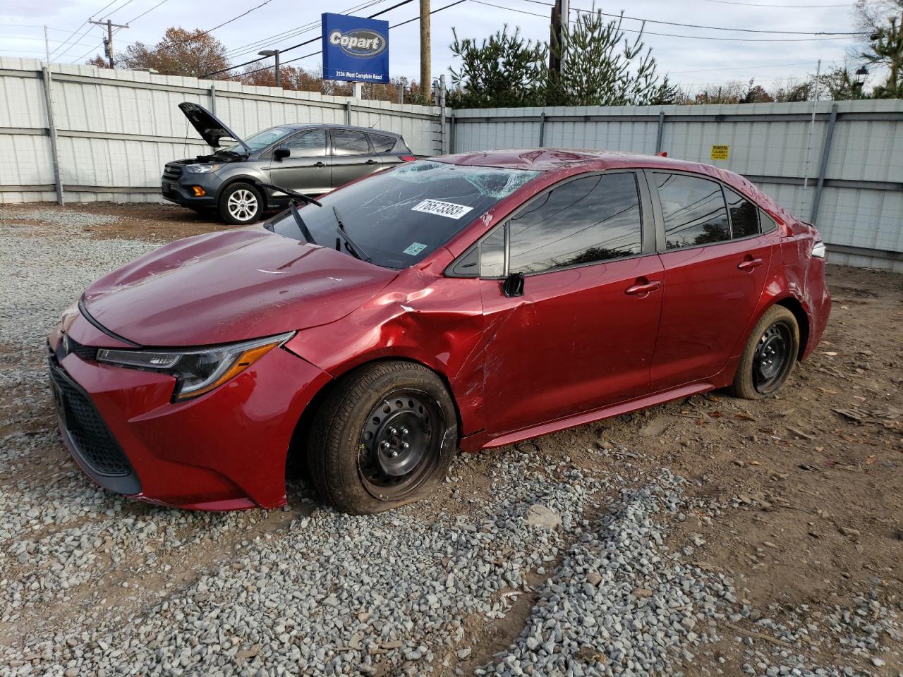 Image 1 of 2022 TOYOTA COROLLA LE 2022 with VIN 5YFEPMAE4NP280053