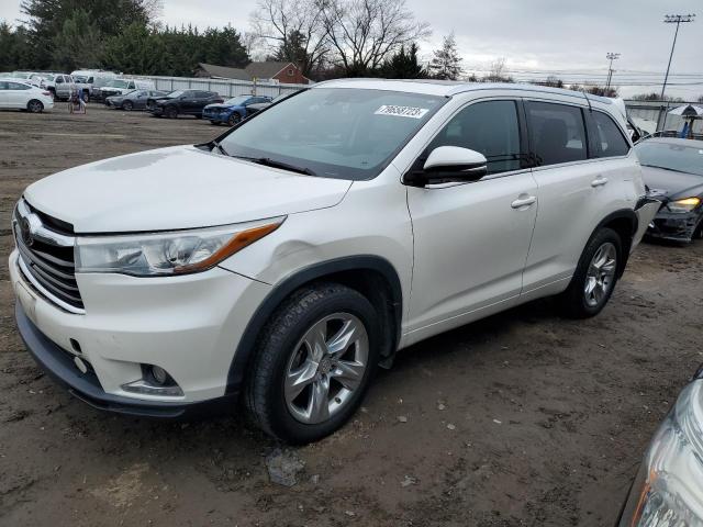 Изображение 1 2014 TOYOTA HIGHLANDER LIMITED 2014 с VIN 5TDDKRFH6ES064075