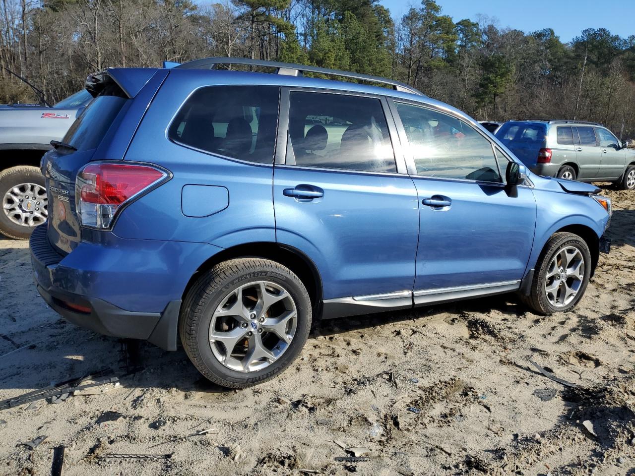 Image 3 of 2017 SUBARU FORESTER 2.5I TOURING 2017 with VIN JF2SJAWC1HH490654