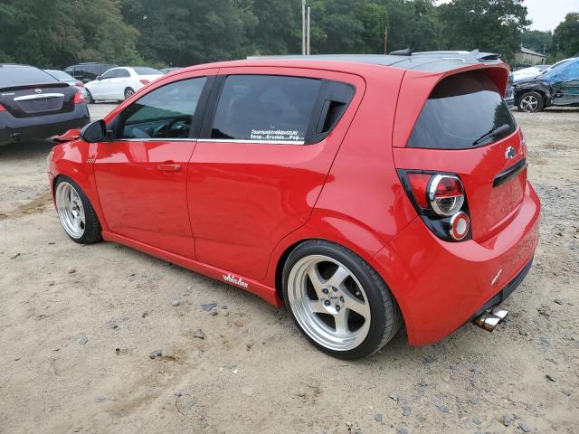 Image 2 of 2014 CHEVROLET SONIC RS 2014 with VIN 1G1JH6SB4E4157098