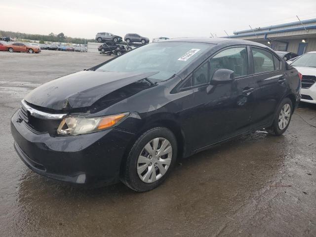 Obraz 1 z 2012 HONDA CIVIC LX 2012 z VIN 19XFB2F56CE105172