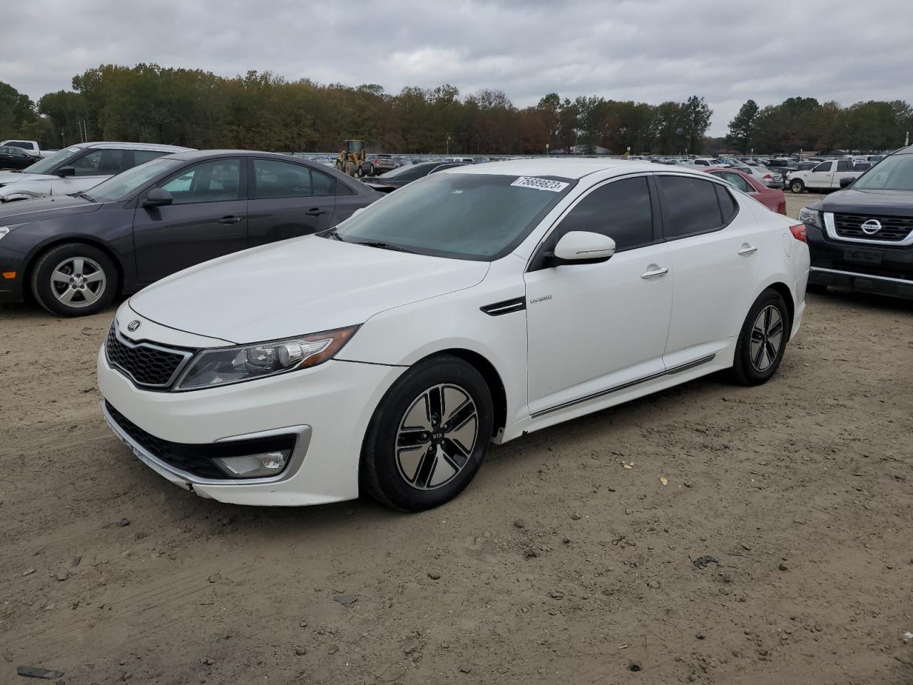 Image 1 of 2013 KIA OPTIMA HYBRID 2013 with VIN KNAGM4AD8D5049786