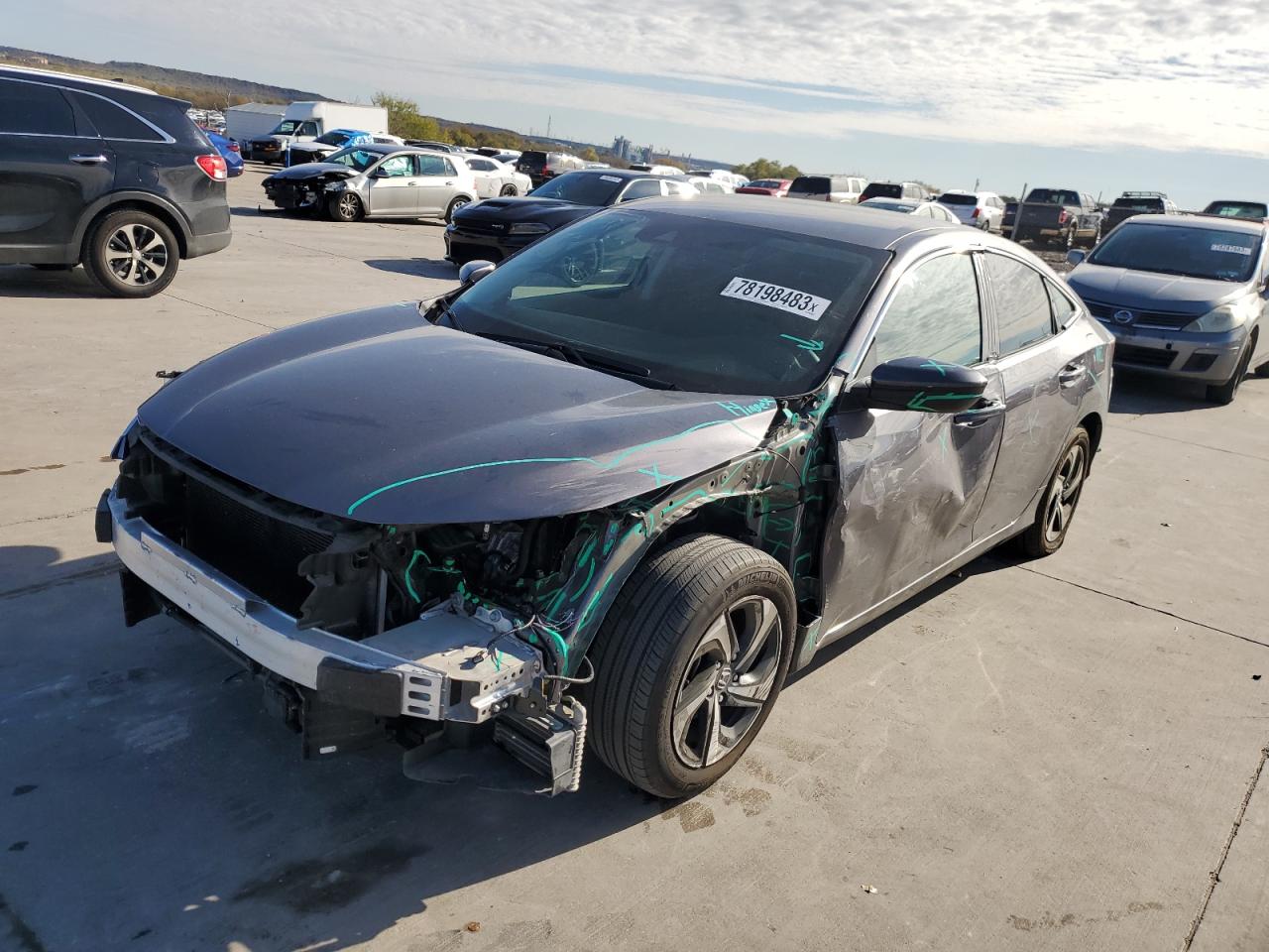 Image 1 of 2021 HONDA INSIGHT EX 2021 with VIN 19XZE4F58ME011750