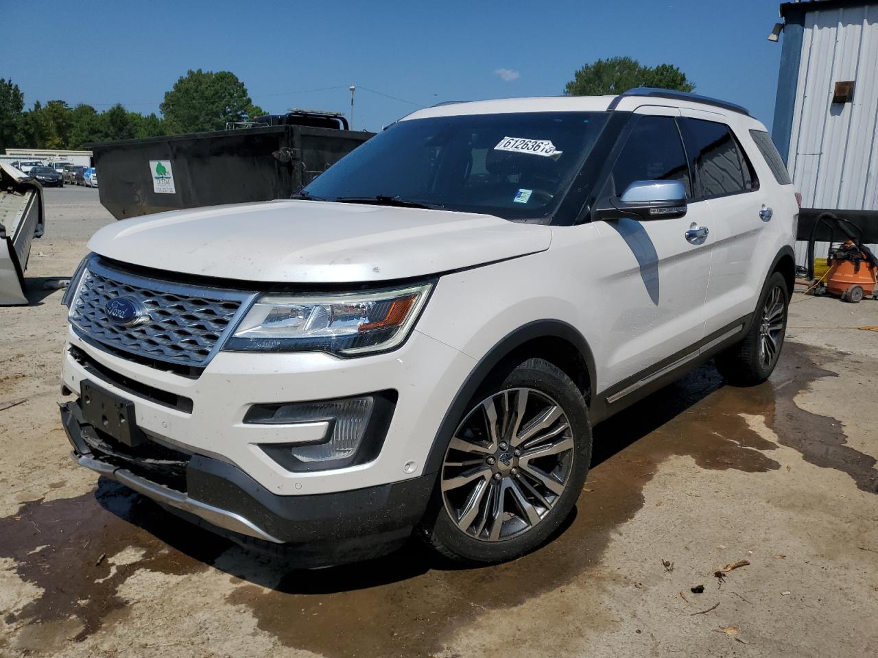 Image 1 of 2016 FORD EXPLORER PLATINUM 2016 with VIN 1FM5K8HT4GGD14633