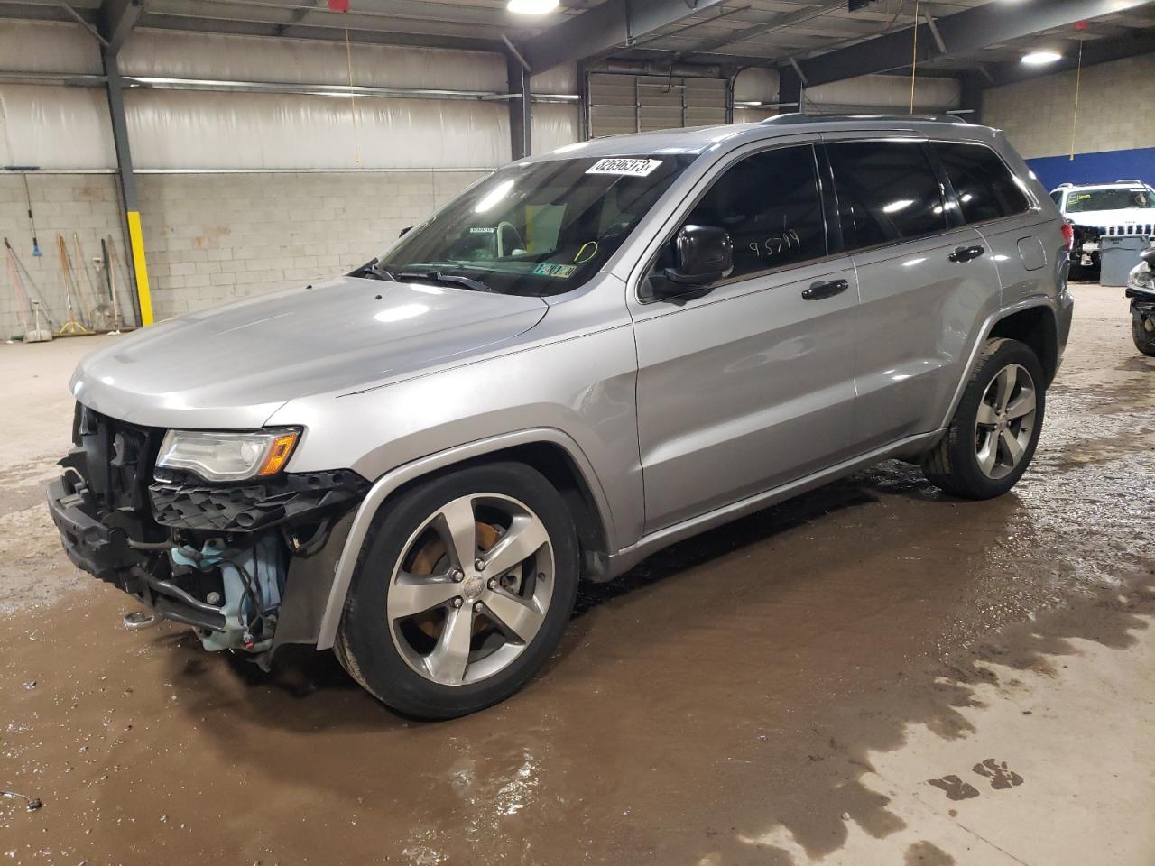 Image 1 of 2014 JEEP GRAND CHEROKEE OVERLAND 2014 with VIN 1C4RJFCT9EC190965