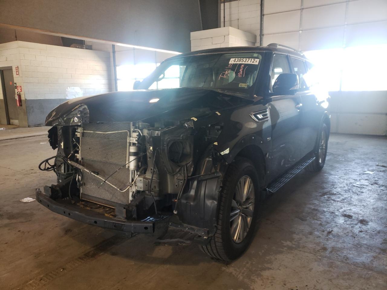 Image 2 of 2018 INFINITI QX80 BASE 2018 with VIN JN8AZ2NE1J9192962