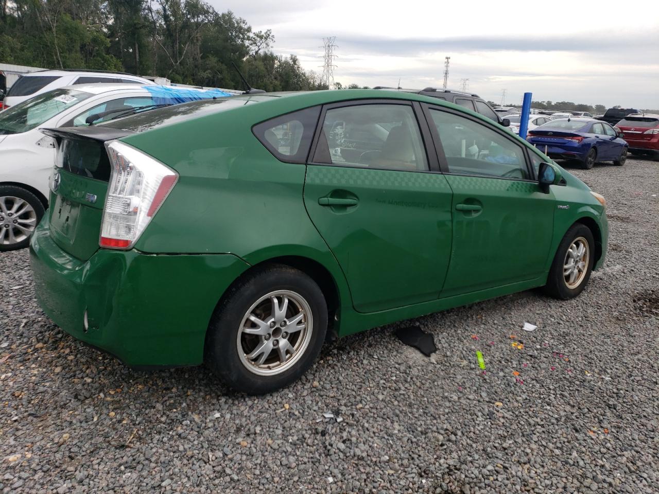Image 3 of 2010 TOYOTA PRIUS  2010 with VIN JTDKN3DU9A1107424
