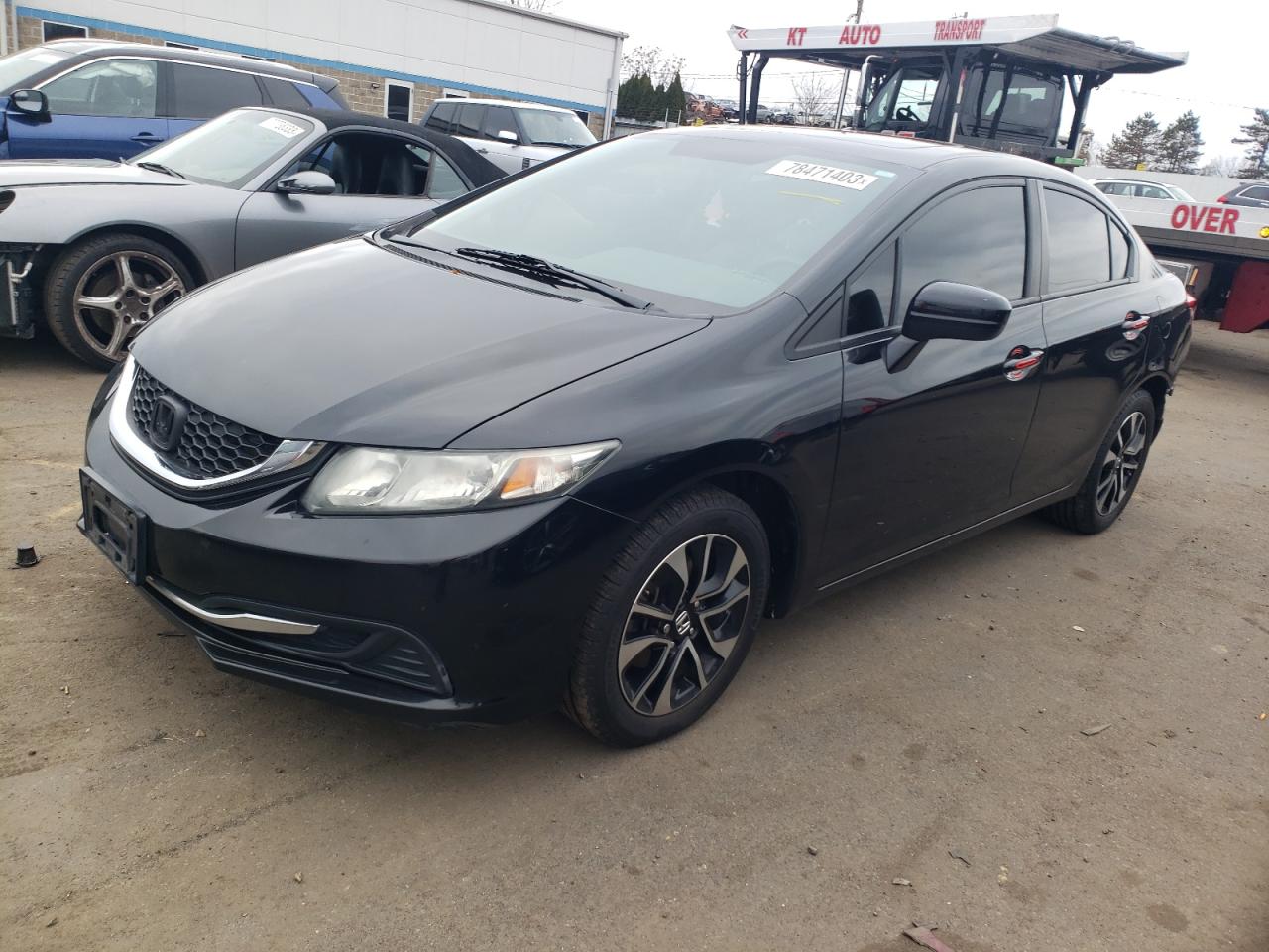 Obraz 1 z 2014 HONDA CIVIC EX 2014 z VIN 19XFB2F80EE209797