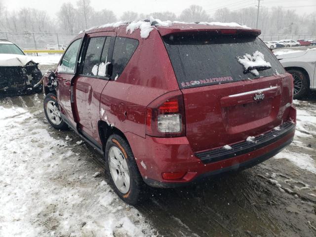 Image 2 of 2016 JEEP COMPASS LATITUDE 2016 with VIN 1C4NJCEA3GD751635