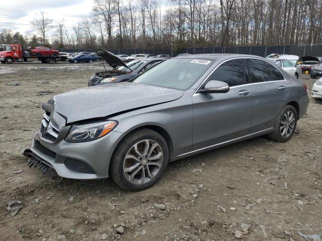 Image 1 of 2015 MERCEDES-BENZ C 300 4MATIC 2015 with VIN 55SWF4KB8FU032508