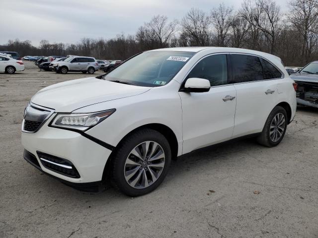 Image 1 of 2014 ACURA MDX TECHNOLOGY 2014 with VIN 5FRYD4H47EB005564