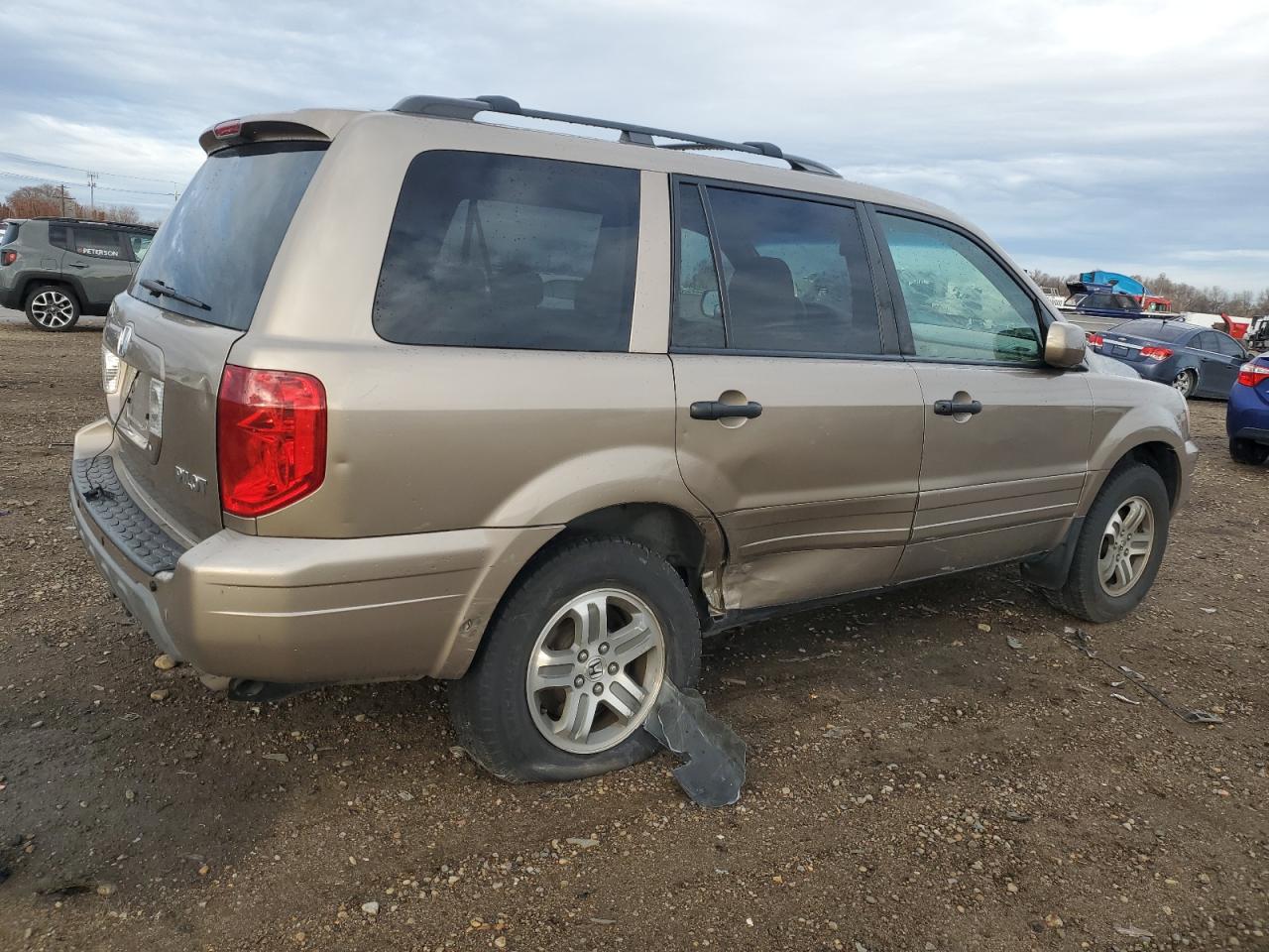 Изображение 3 2004 HONDA PILOT EX 2004 с VIN 2HKYF18494H513853