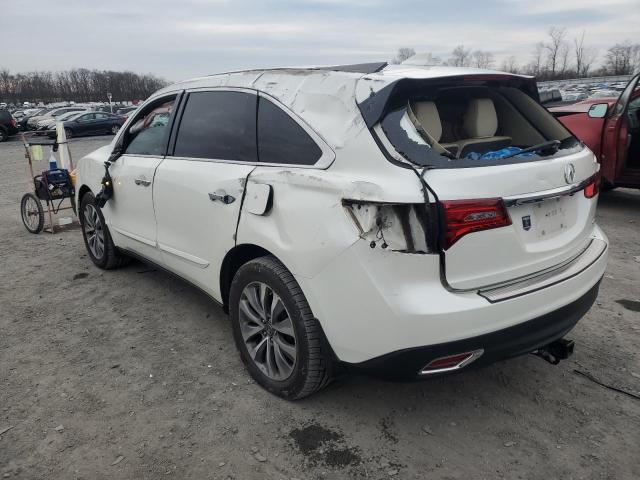 Image 2 of 2015 ACURA MDX TECHNOLOGY 2015 with VIN 5FRYD4H48FB021256
