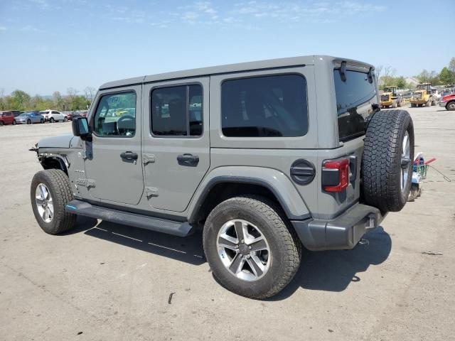 Image 2 of 2021 JEEP WRANGLER UNLIMITED SAHARA 2021 with VIN 1C4HJXEG1MW733952