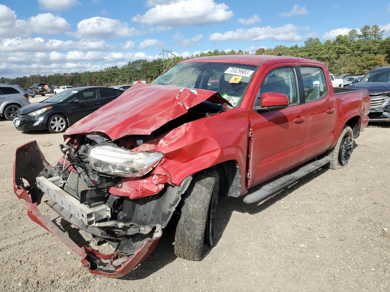 Obraz 1 z 2018 TOYOTA TACOMA DOUBLE CAB 2018 z VIN 5TFAX5GN5JX127950
