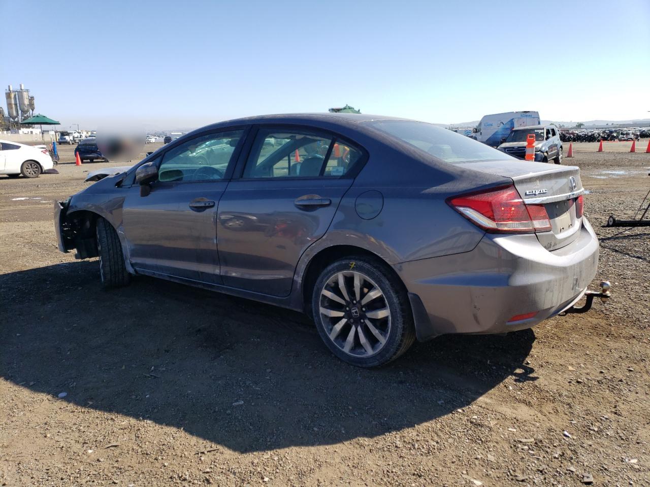 Image 2 of 2014 HONDA CIVIC EXL 2014 with VIN 2HGFB2F93EH511356