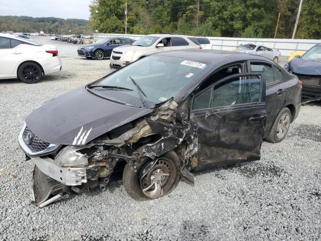 Image 1 of 2014 HONDA CIVIC LX 2014 with VIN 2HGFB2F59EH541202