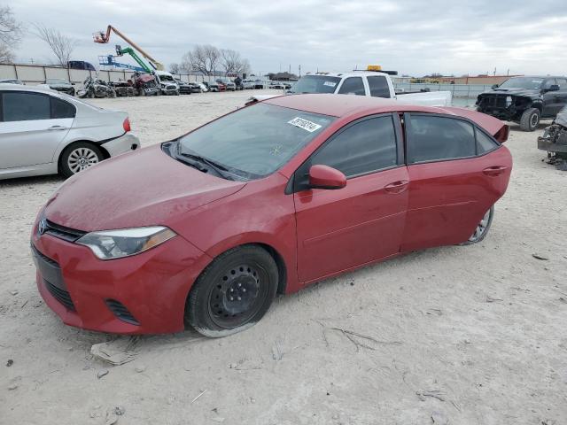 Image 1 of 2016 TOYOTA COROLLA L 2016 with VIN 5YFBURHE1GP560403