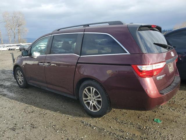 Image 2 of 2013 HONDA ODYSSEY EXL 2013 with VIN 5FNRL5H62DB065511