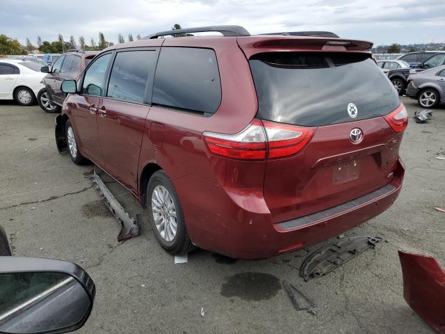 Изображение 2 2017 TOYOTA SIENNA XLE 2017 с VIN 5TDYZ3DC3HS871045