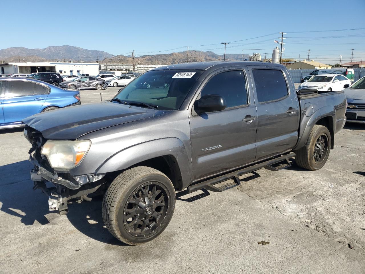 Изображение 1 2012 TOYOTA TACOMA DOUBLE CAB 2012 с VIN 5TFJX4CN2CX015092