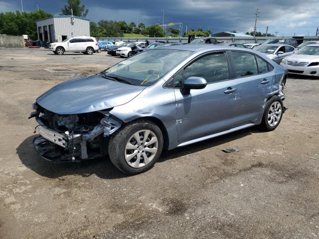 Image 1 of 2021 TOYOTA COROLLA LE 2021 with VIN JTDEPMAE1MJ177062