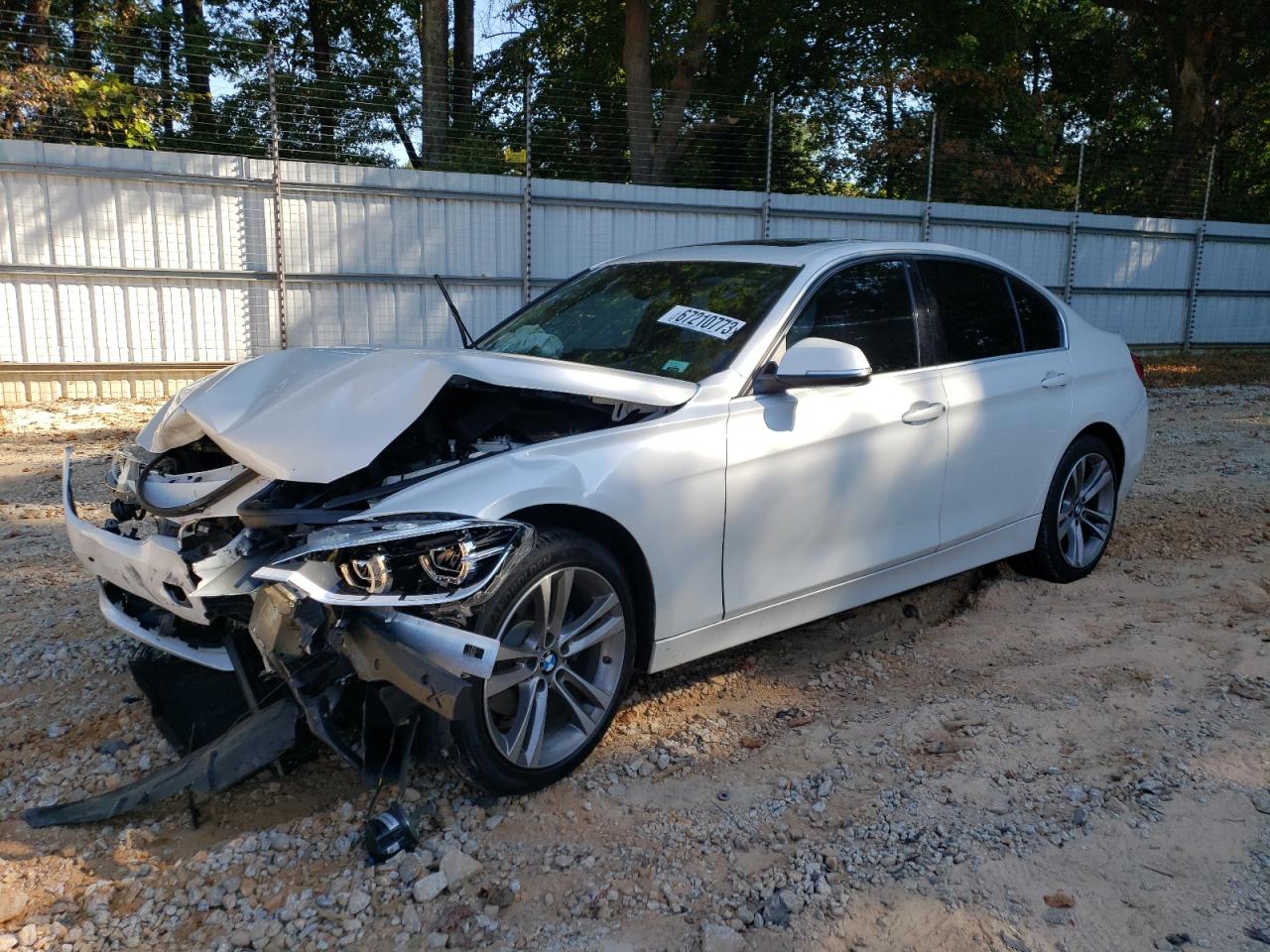 Image 1 of 2017 BMW 330 XI 2017 with VIN WBA8D9G59HNU60069