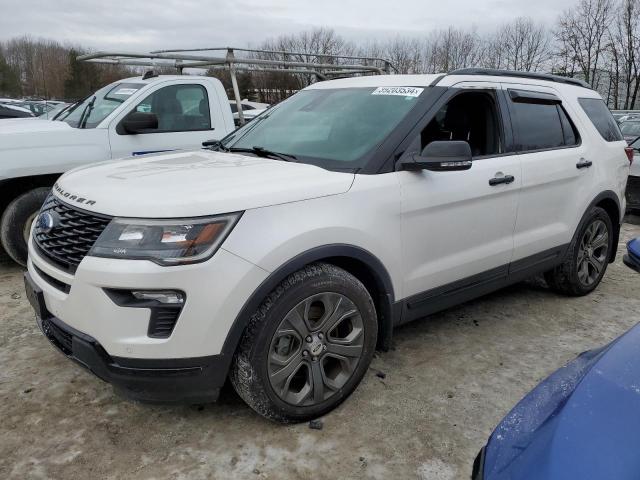 Image 1 of 2018 FORD EXPLORER SPORT 2018 with VIN 1FM5K8GT3JGA50278