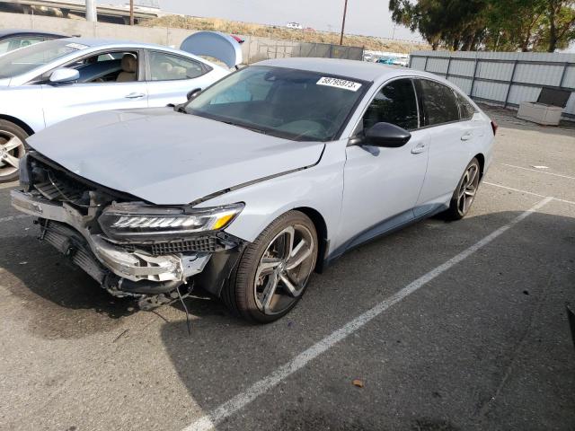 Image 1 of 2022 HONDA ACCORD SPORT SE 2022 with VIN 1HGCV1F45NA052855