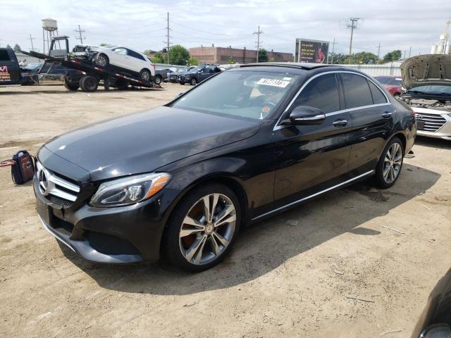 Image 1 of 2015 MERCEDES-BENZ C 300 4MATIC 2015 with VIN 55SWF4KB2FU061759