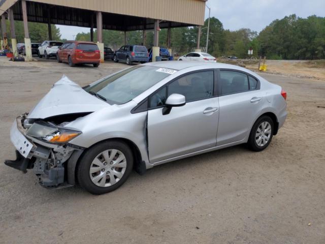 Image 1 of 2012 HONDA CIVIC LX 2012 with VIN 2HGFB2F5XCH336324