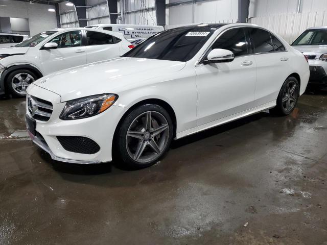 Image 1 of 2017 MERCEDES-BENZ C 300 4MATIC 2017 with VIN WDDWF4KB7HR243462