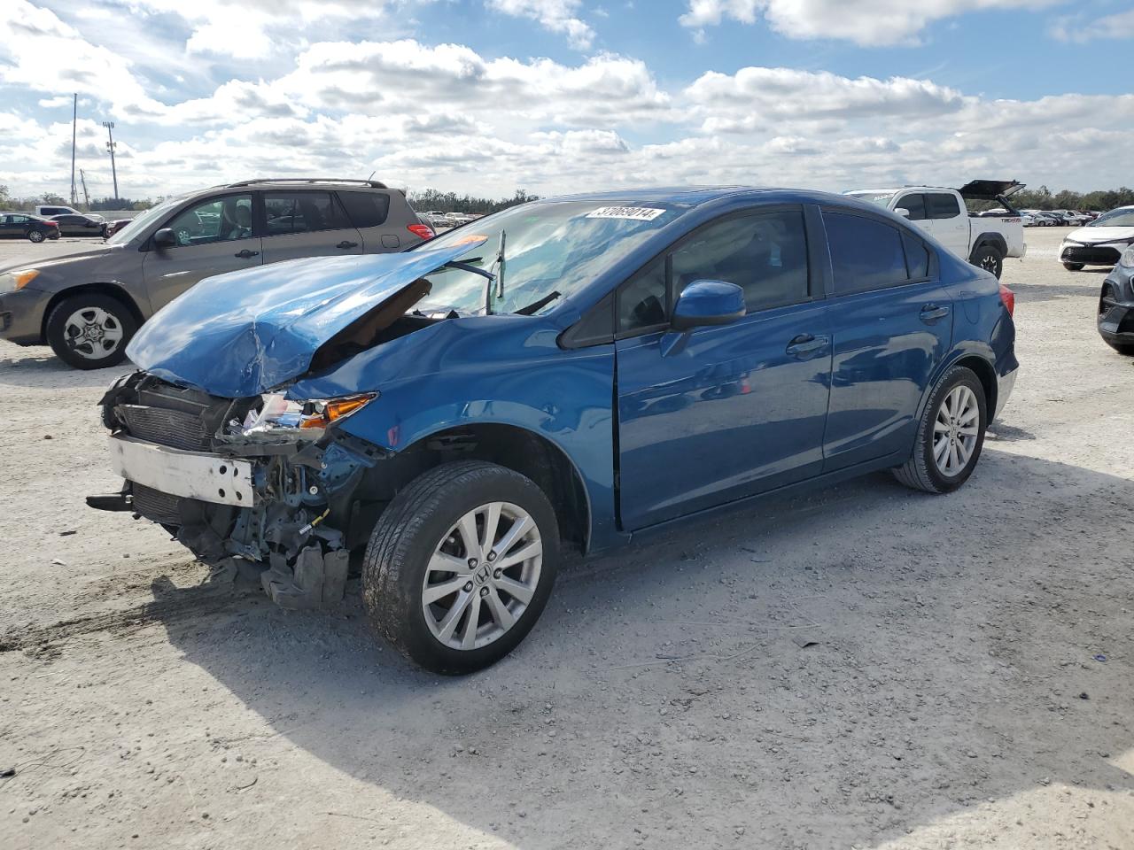 Image 1 of 2012 HONDA CIVIC EX 2012 with VIN 2HGFB2F87CH540122