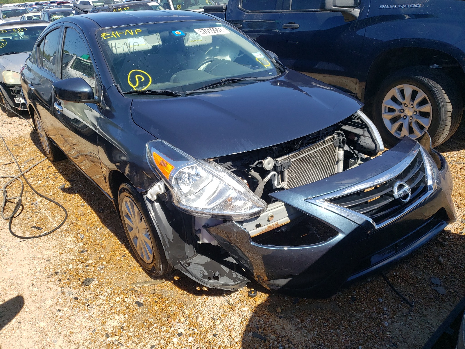 Image 1 of 2017 NISSAN VERSA S 2017 with VIN 3N1CN7AP2HL884320