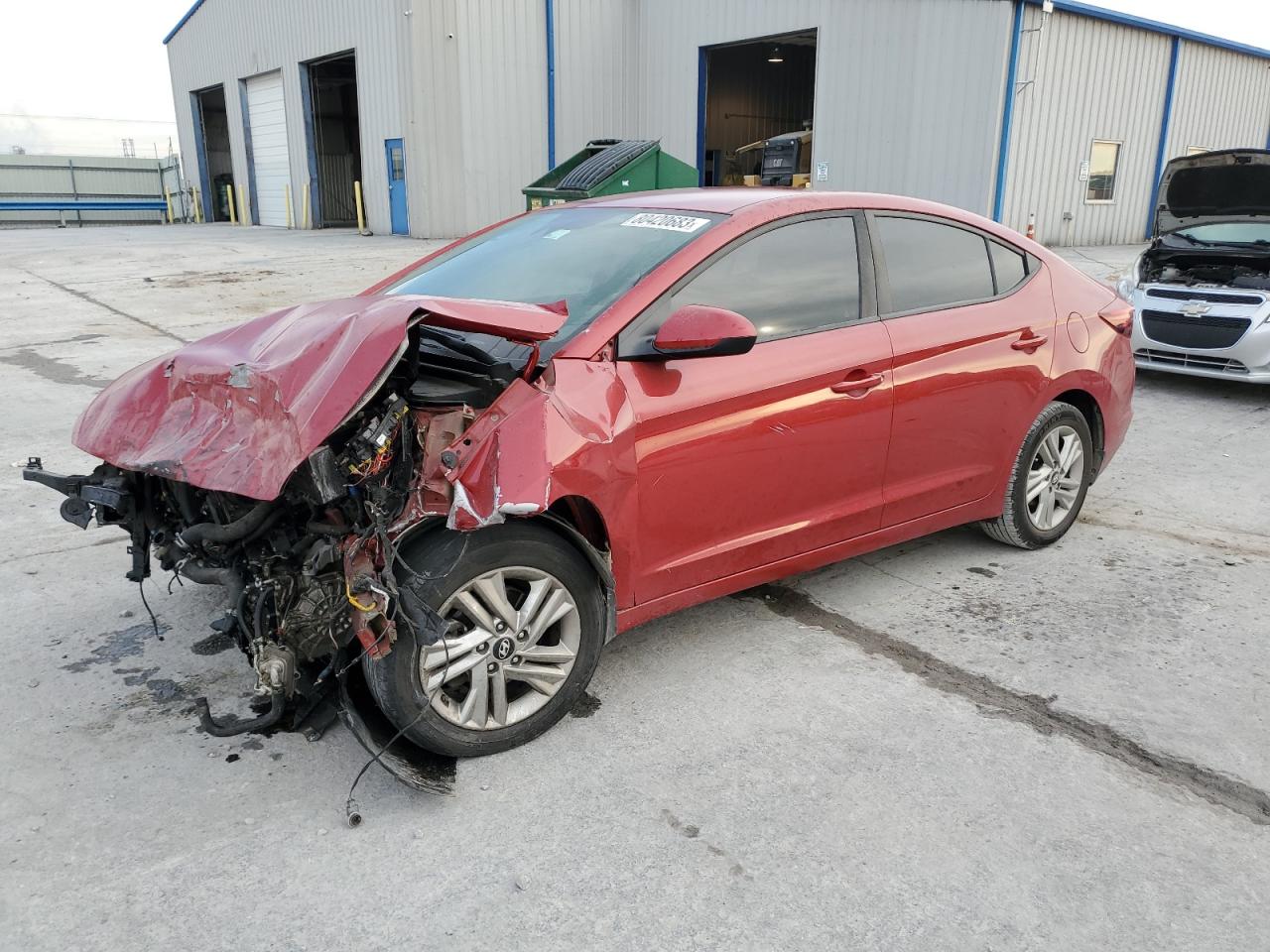 Изображение 1 2019 HYUNDAI ELANTRA SEL 2019 с VIN 5NPD84LF2KH453639