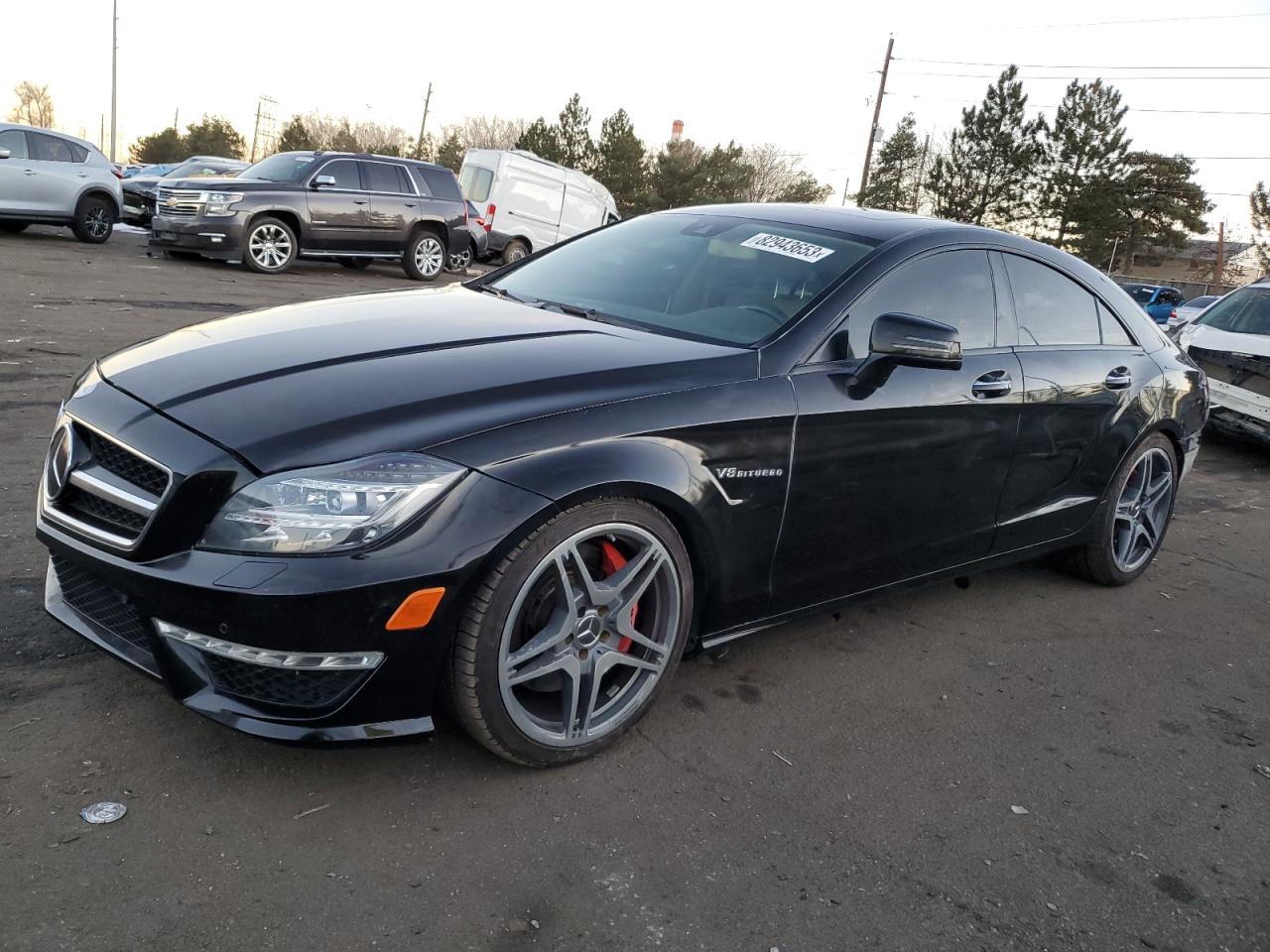 Image 1 of 2012 MERCEDES-BENZ CLS 63 AMG 2012 with VIN WDDLJ7EB5CA038194