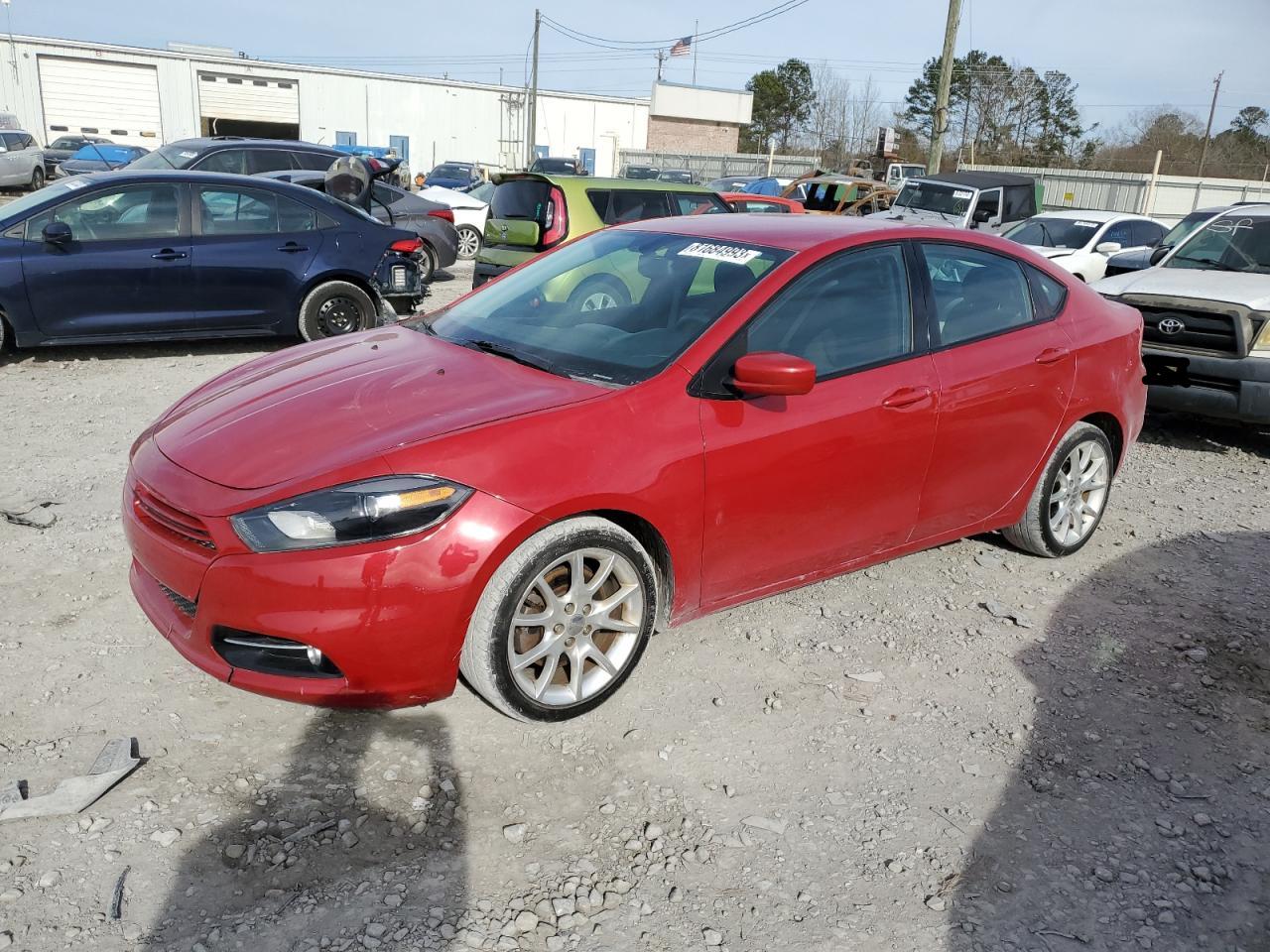 Image 1 of 2013 DODGE DART SXT 2013 with VIN 1C3CDFBA7DD290220
