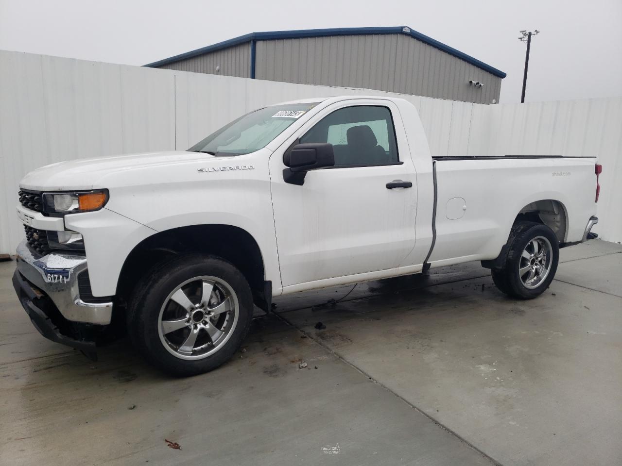 Image 1 of 2021 CHEVROLET SILVERADO C1500 2021 with VIN 3GCNWAEF5MG359191