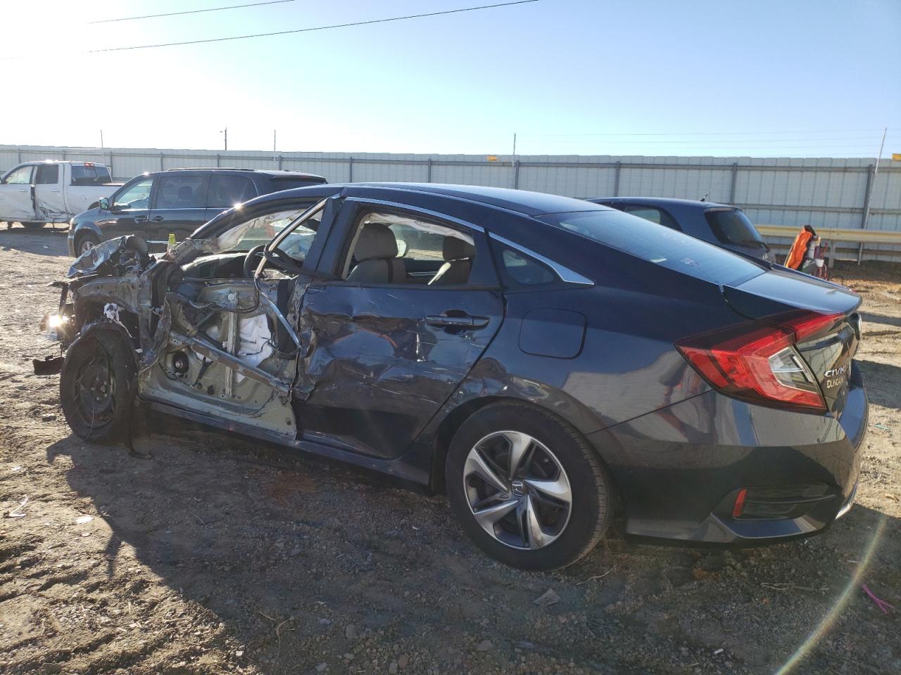 Image 2 of 2020 HONDA CIVIC LX 2020 with VIN 2HGFC2F68LH564568