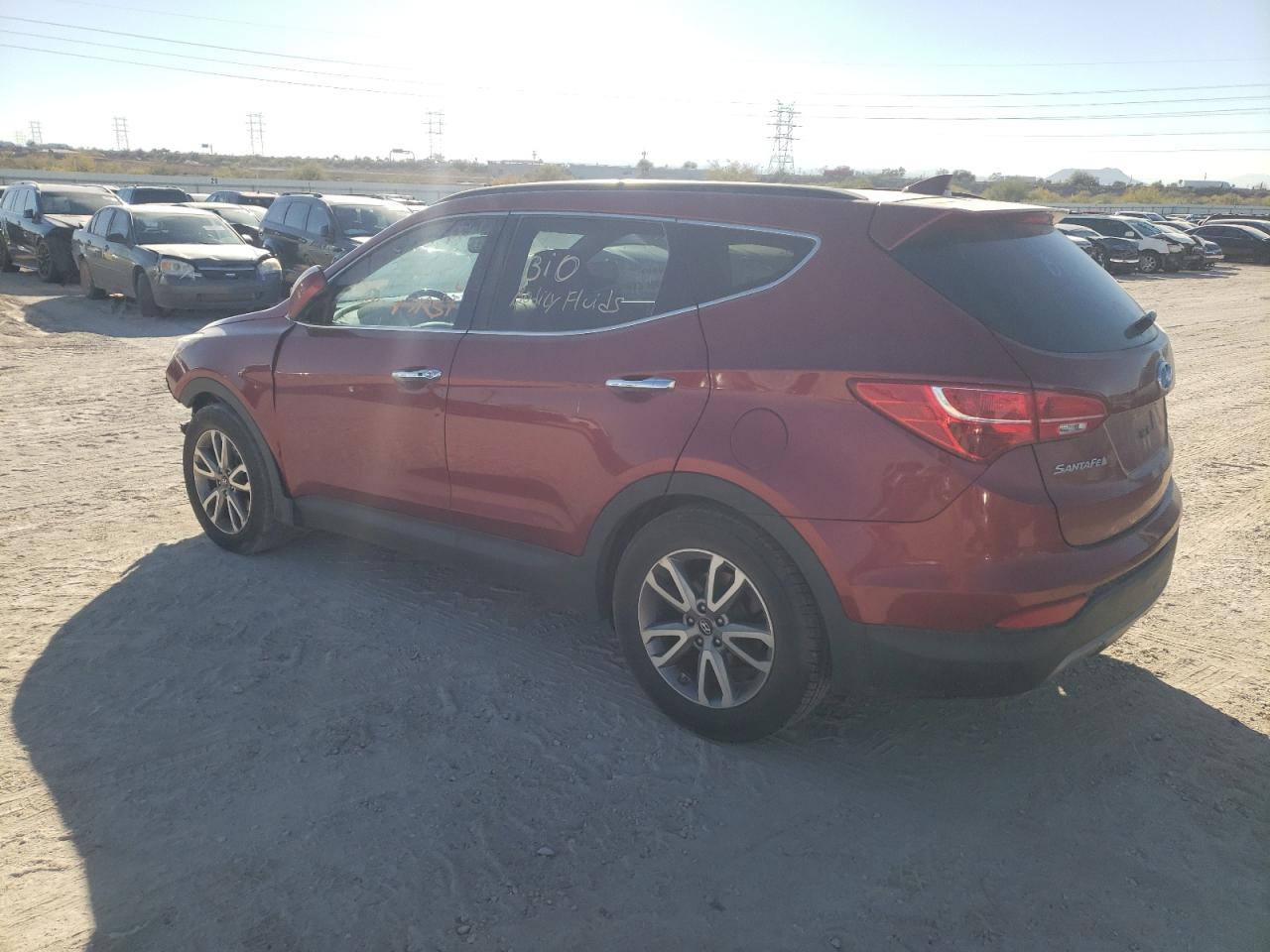 Image 2 of Hyundai Santa Fe Sport 2014 with VIN 5XYZU3LA4EG124923